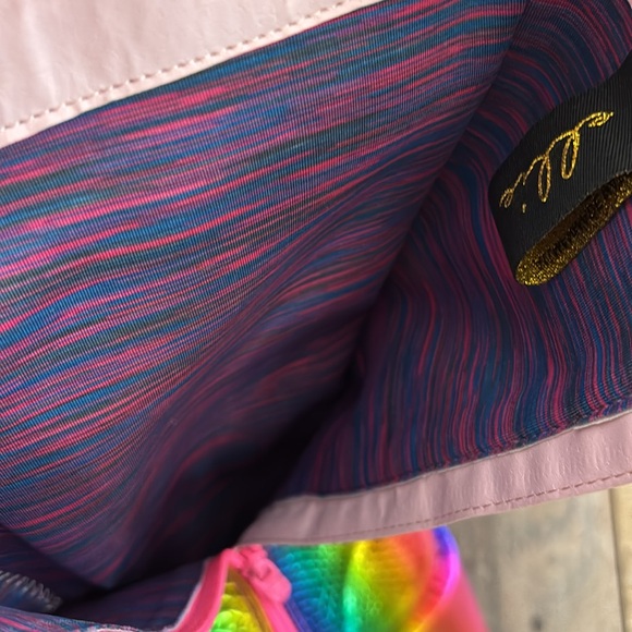 Elle 500-Amara Multi Color 5” Chunky heel Platform Boot NWT - Picture 8 of 11